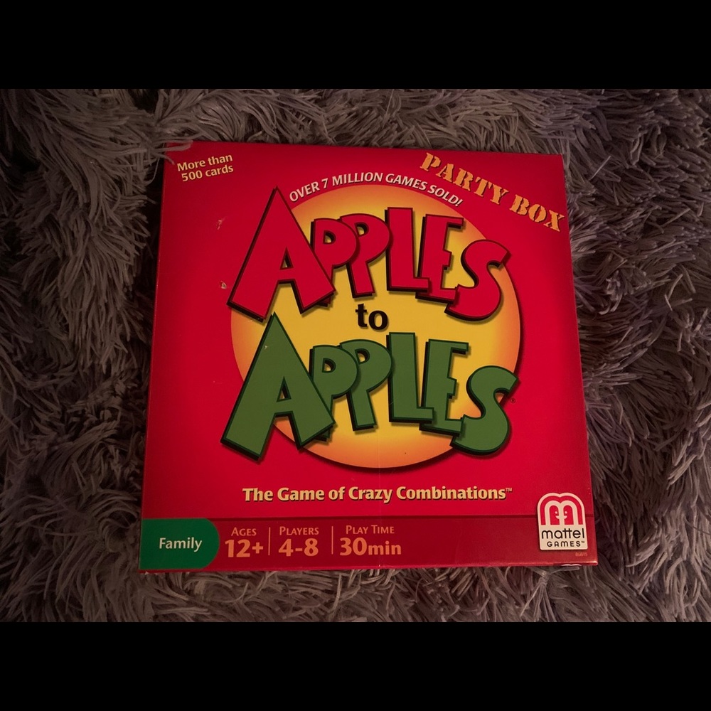 Apples to Apples game